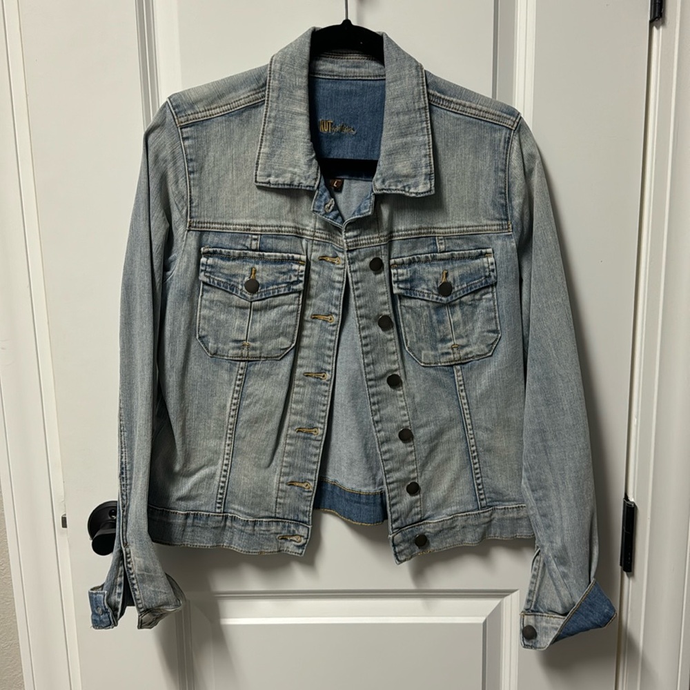 Kut from the Kolth Womens Jean Jacket